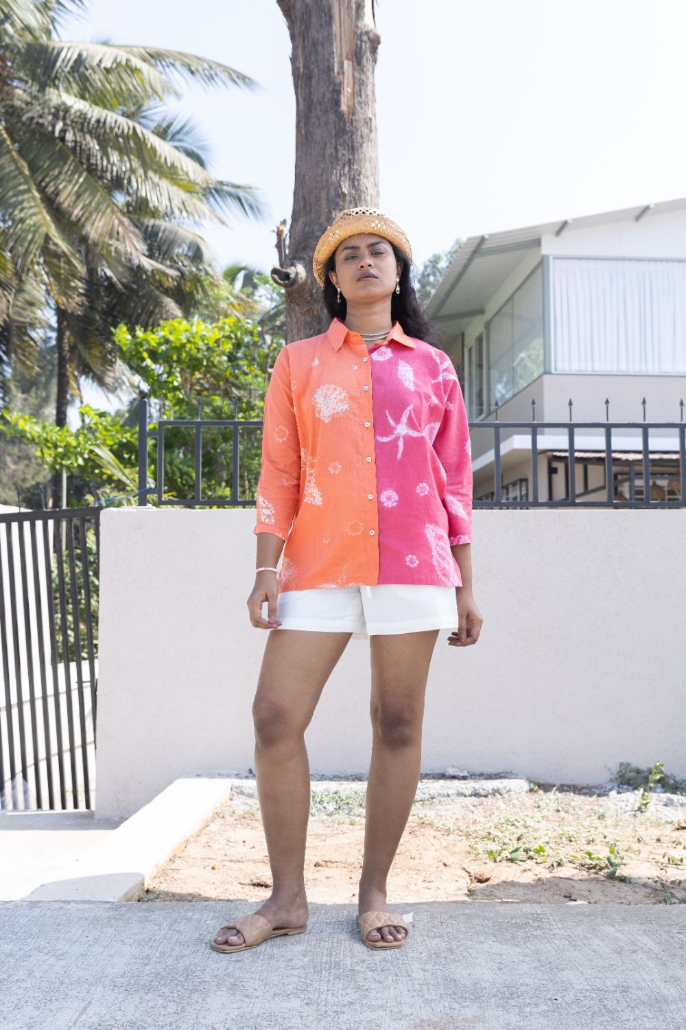 Sunset-Fade Button-Down