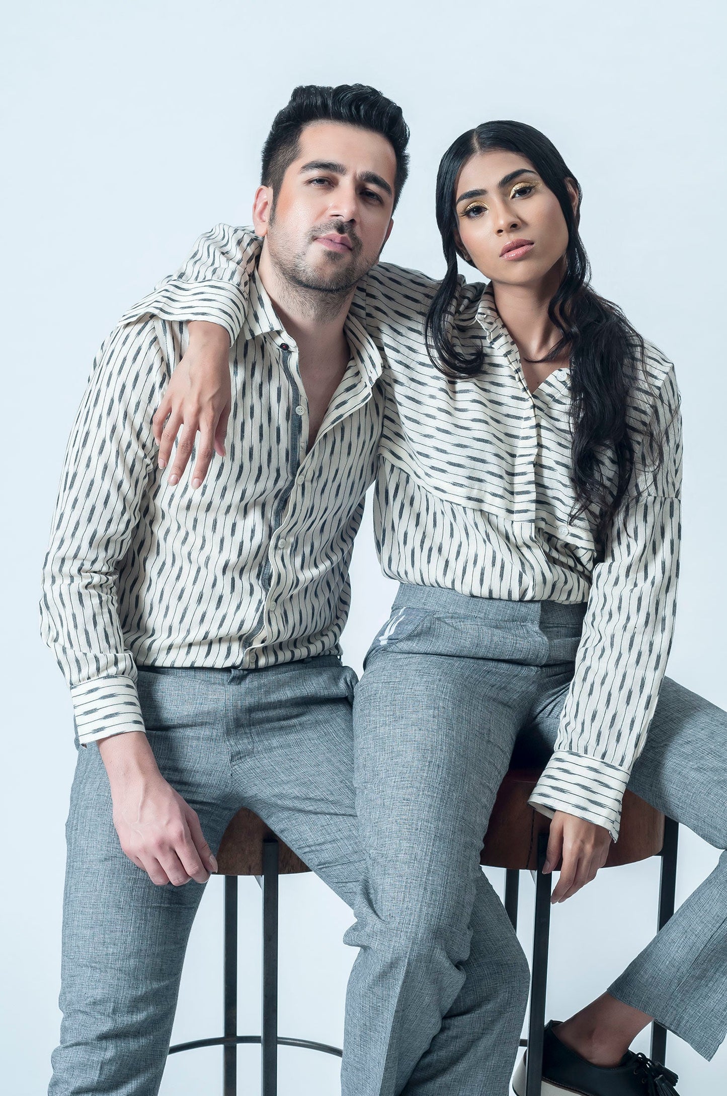 Ikat Keyhole Shirt | Rescue