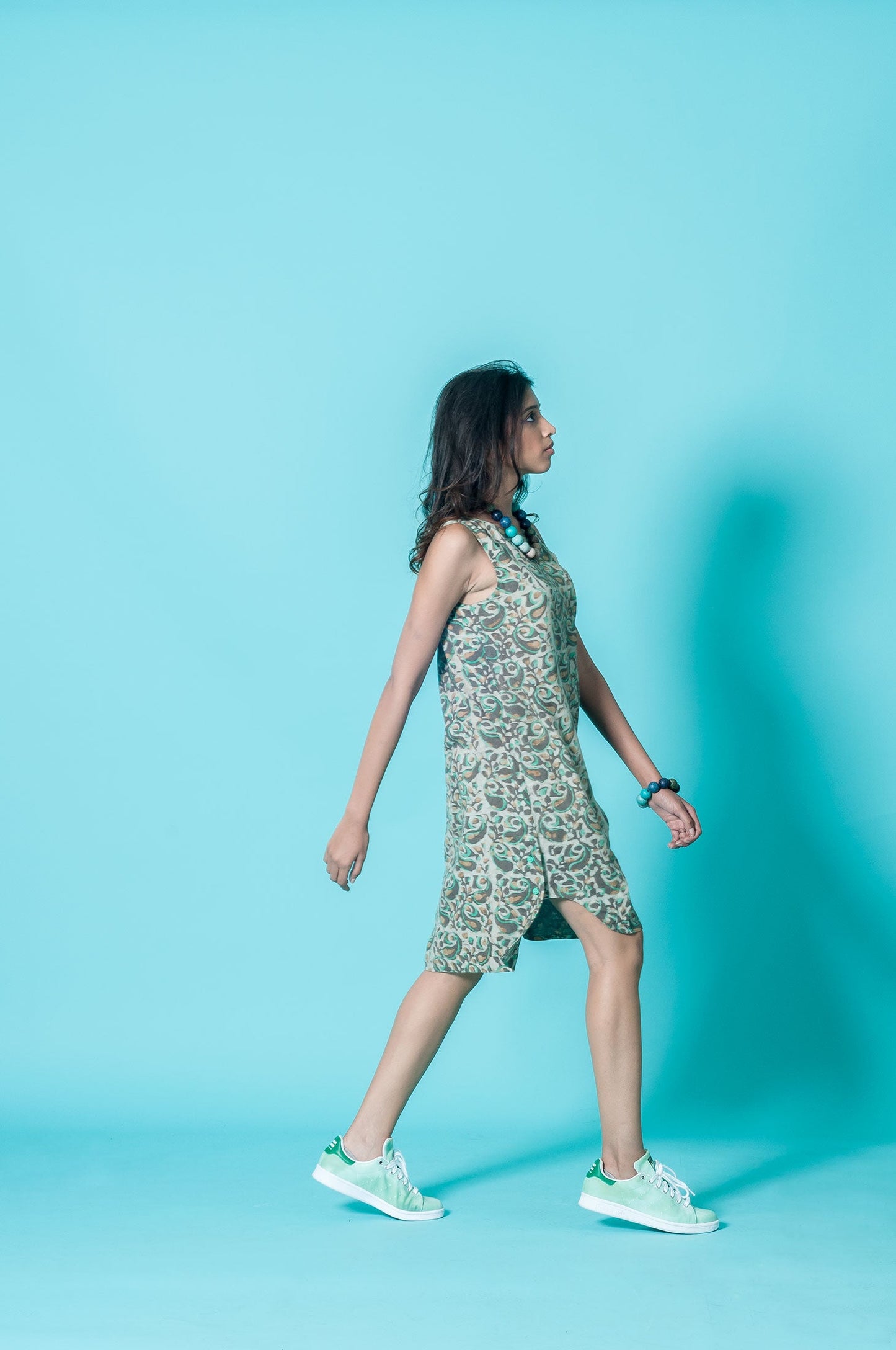 High Low Sleeveless Shift Dress | Rescue