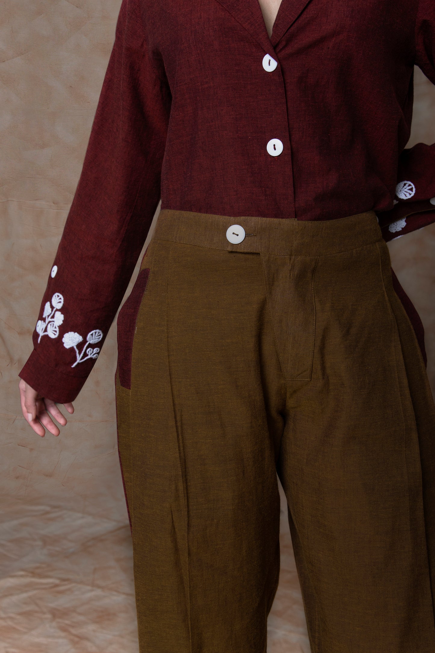 Double Pleat Pants
