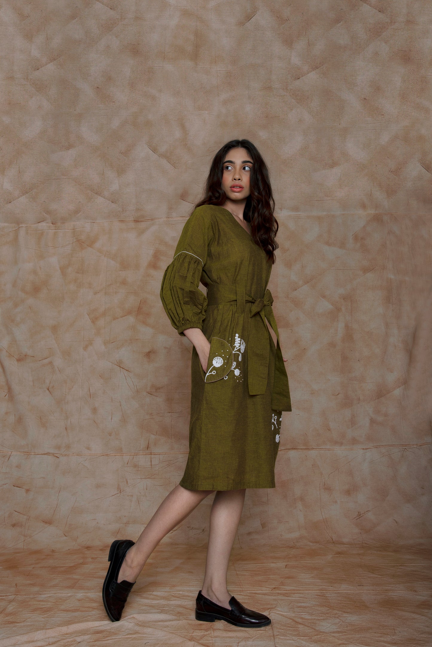 Belted Dress