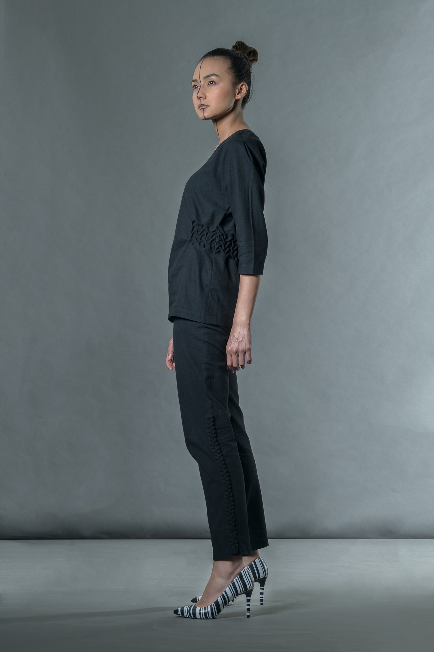Top With Lattice Smocking
