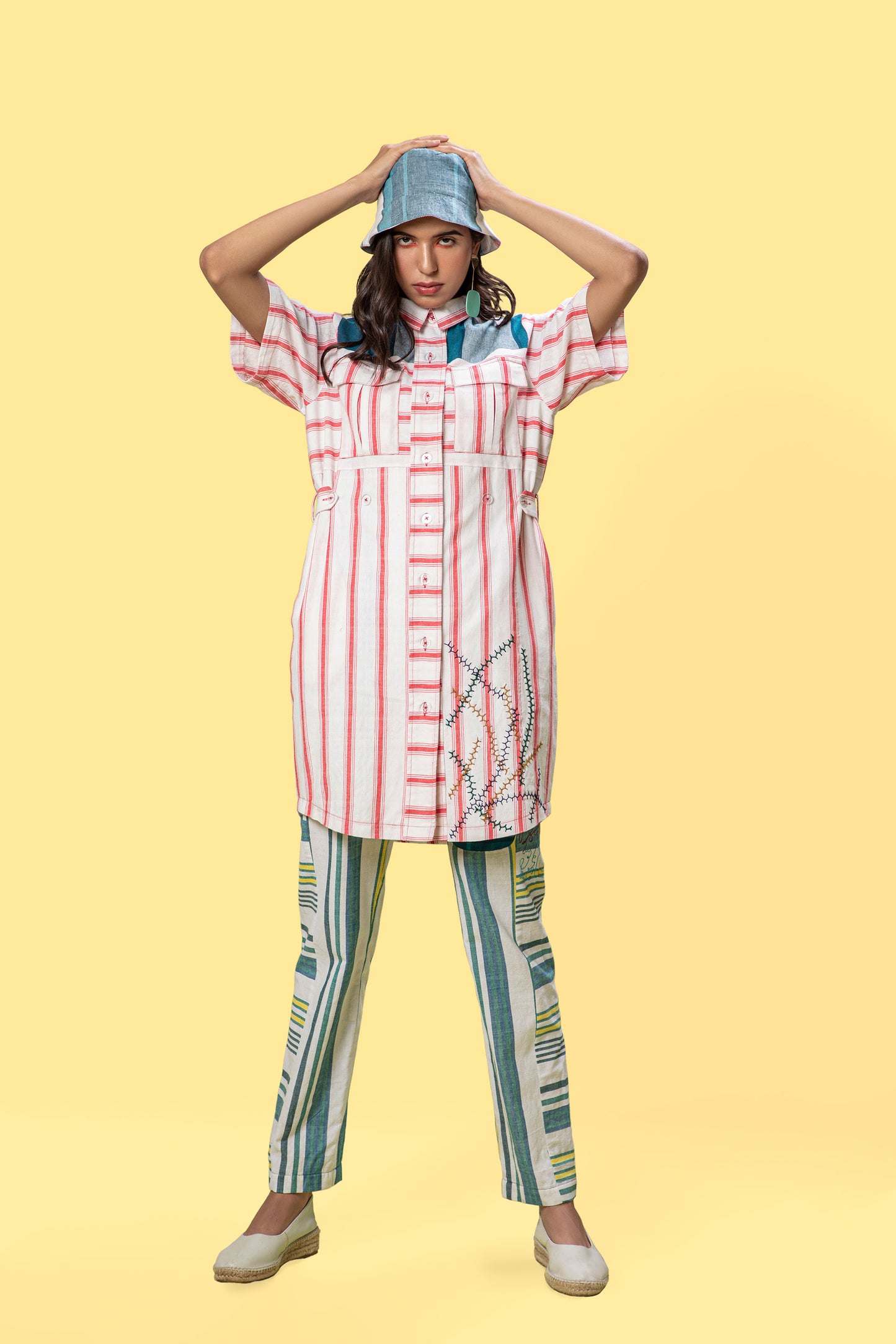 Belted Shirt Dress
