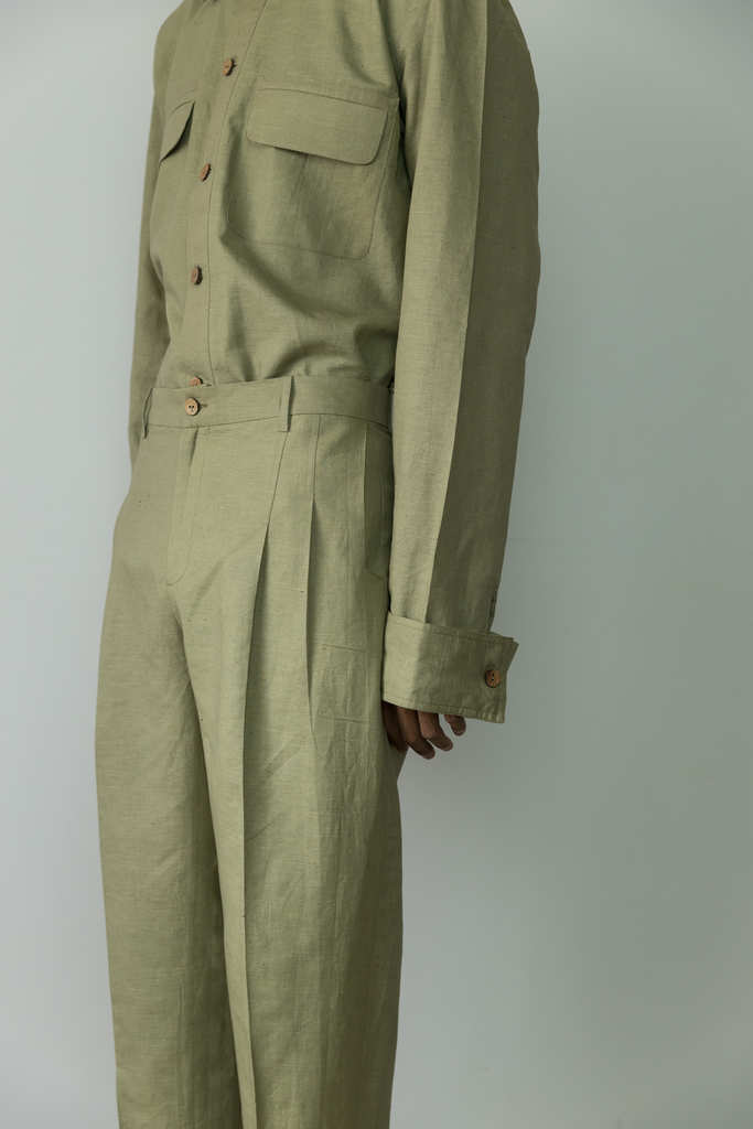 Barrel-Leg Pants