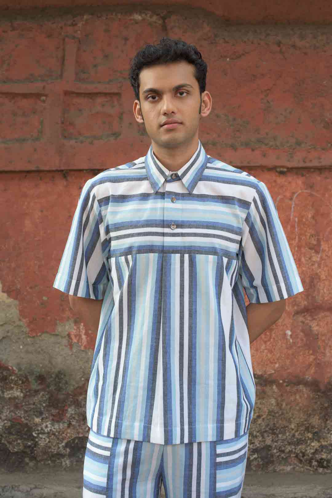 Panelled T-shirt
