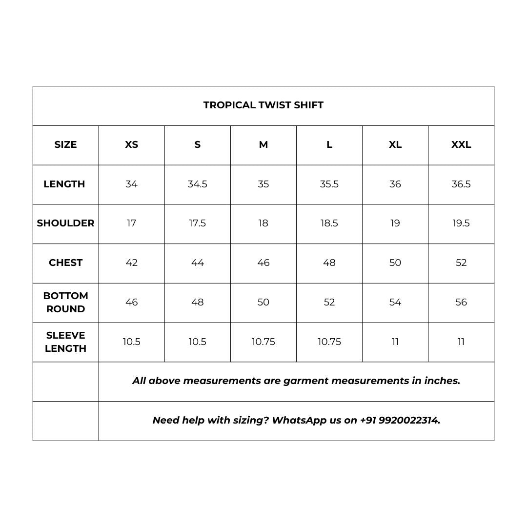 Tropical Twist Shift