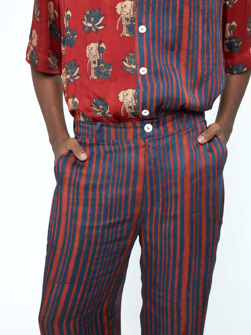 Rustic Tapered Pants