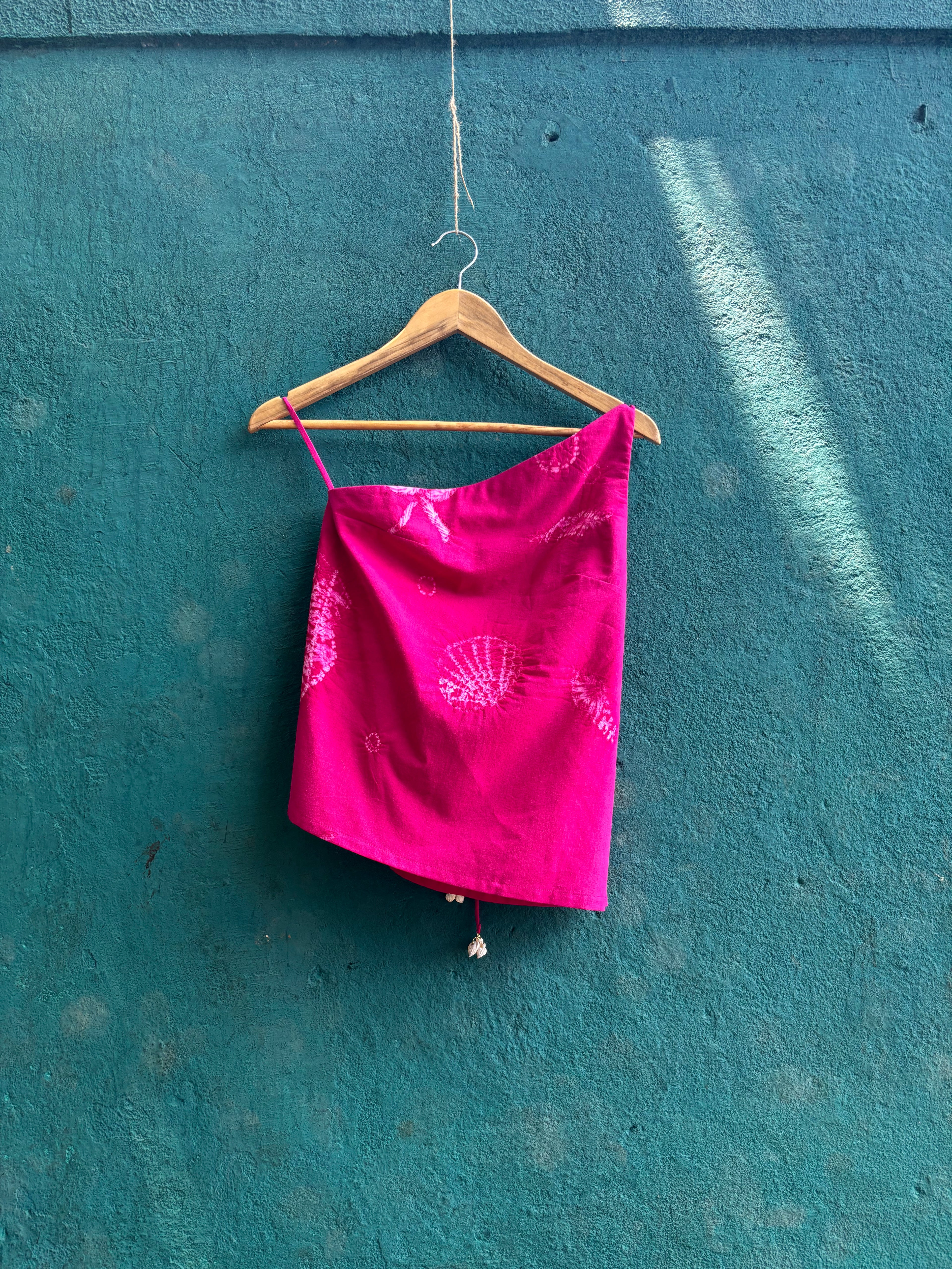 Sun-Kissed Shoulder Top