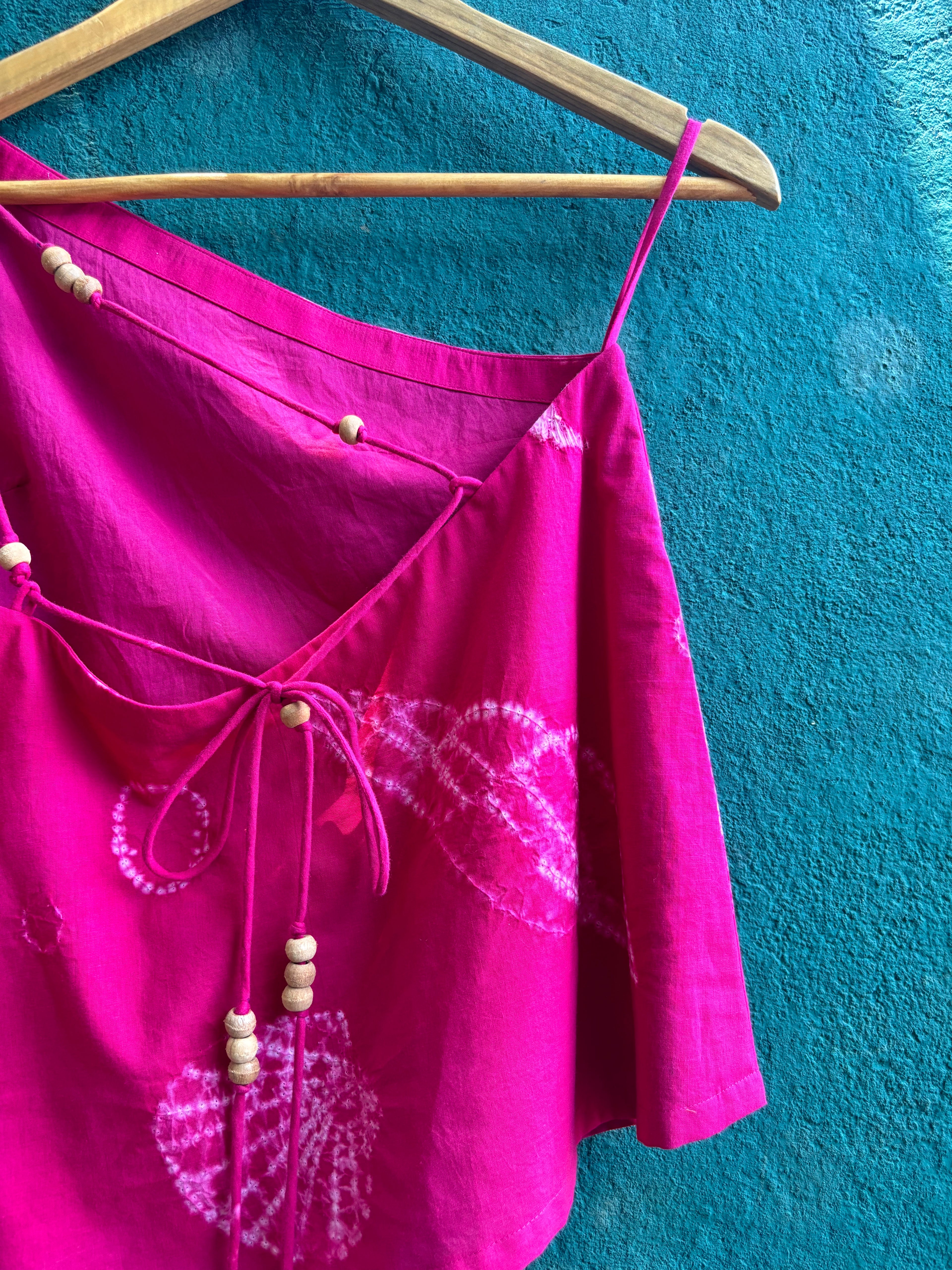 Sun-Kissed Shoulder Top