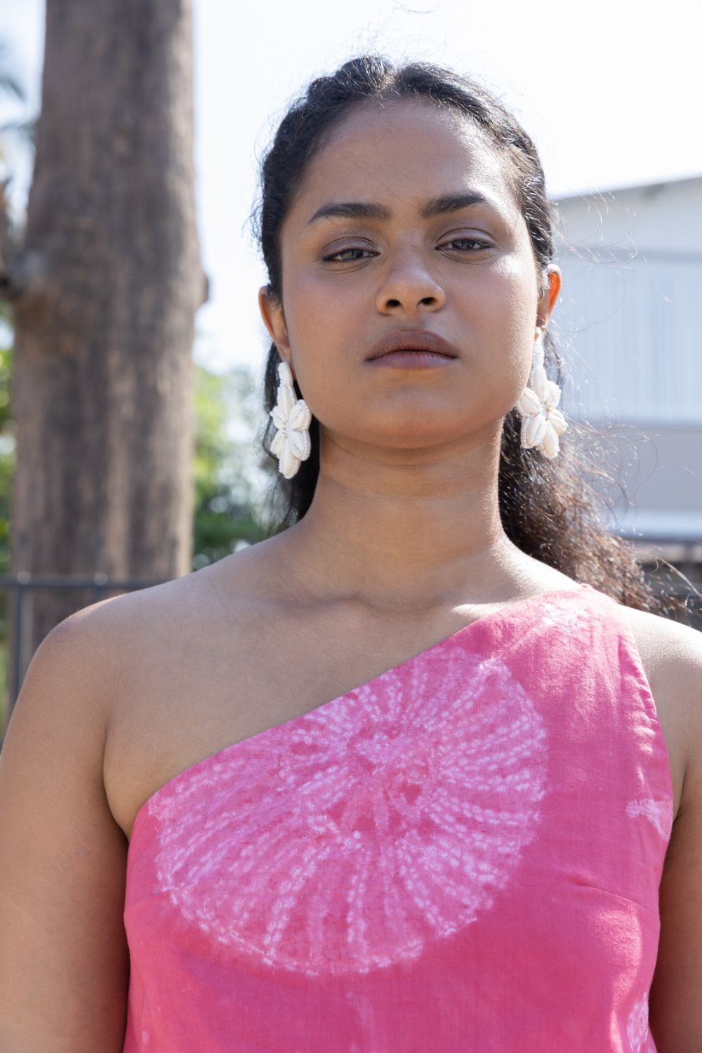 Sun-Kissed Shoulder Top