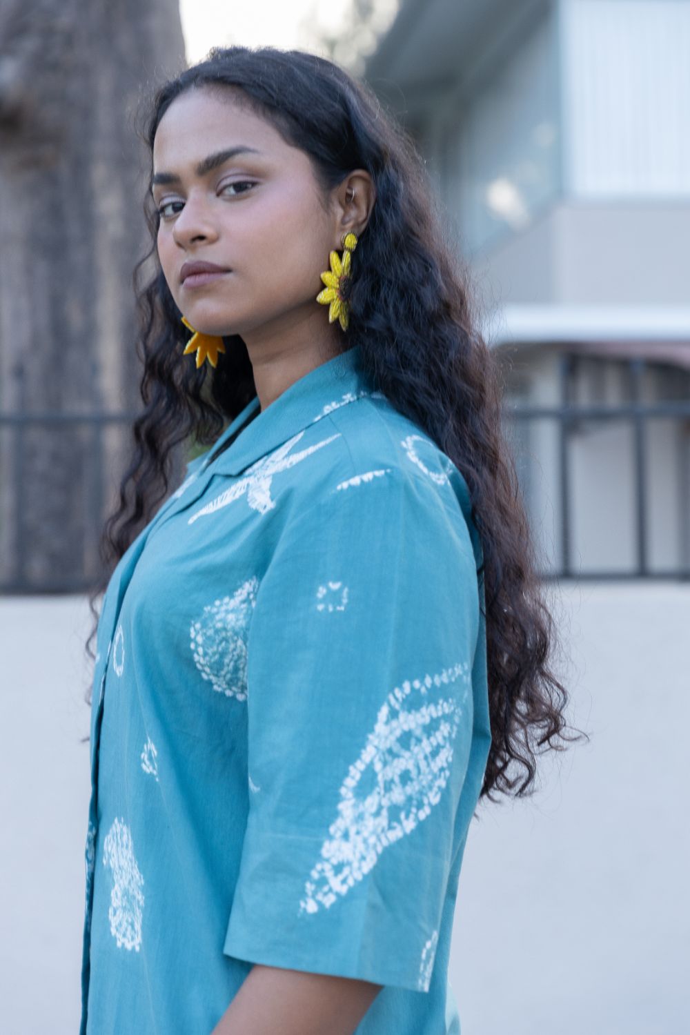 Seashell Camp Collar Shirt