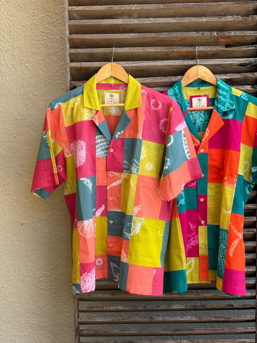 Camp Collar Scrap Shirt