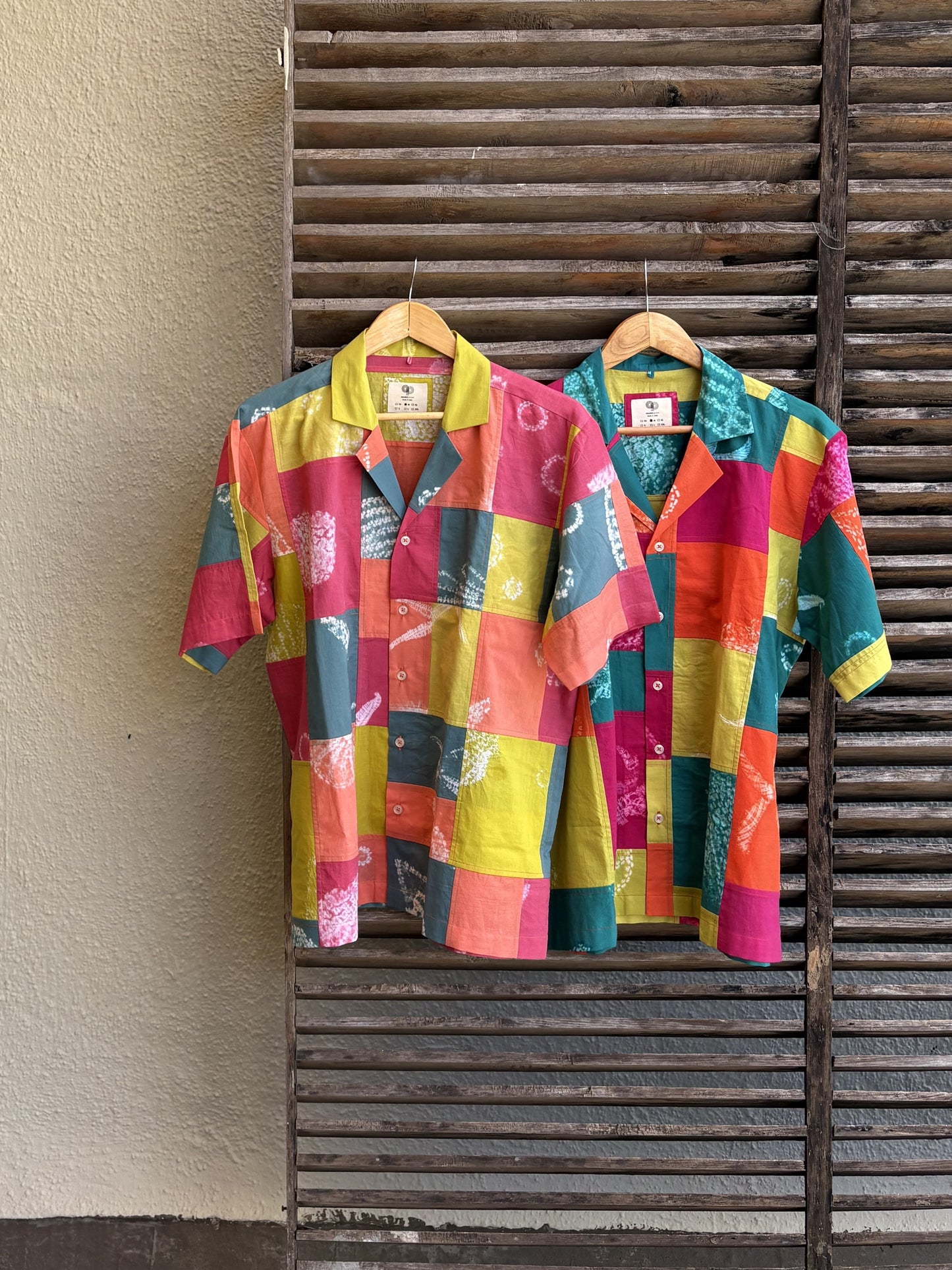 Camp Collar Scrap Shirt