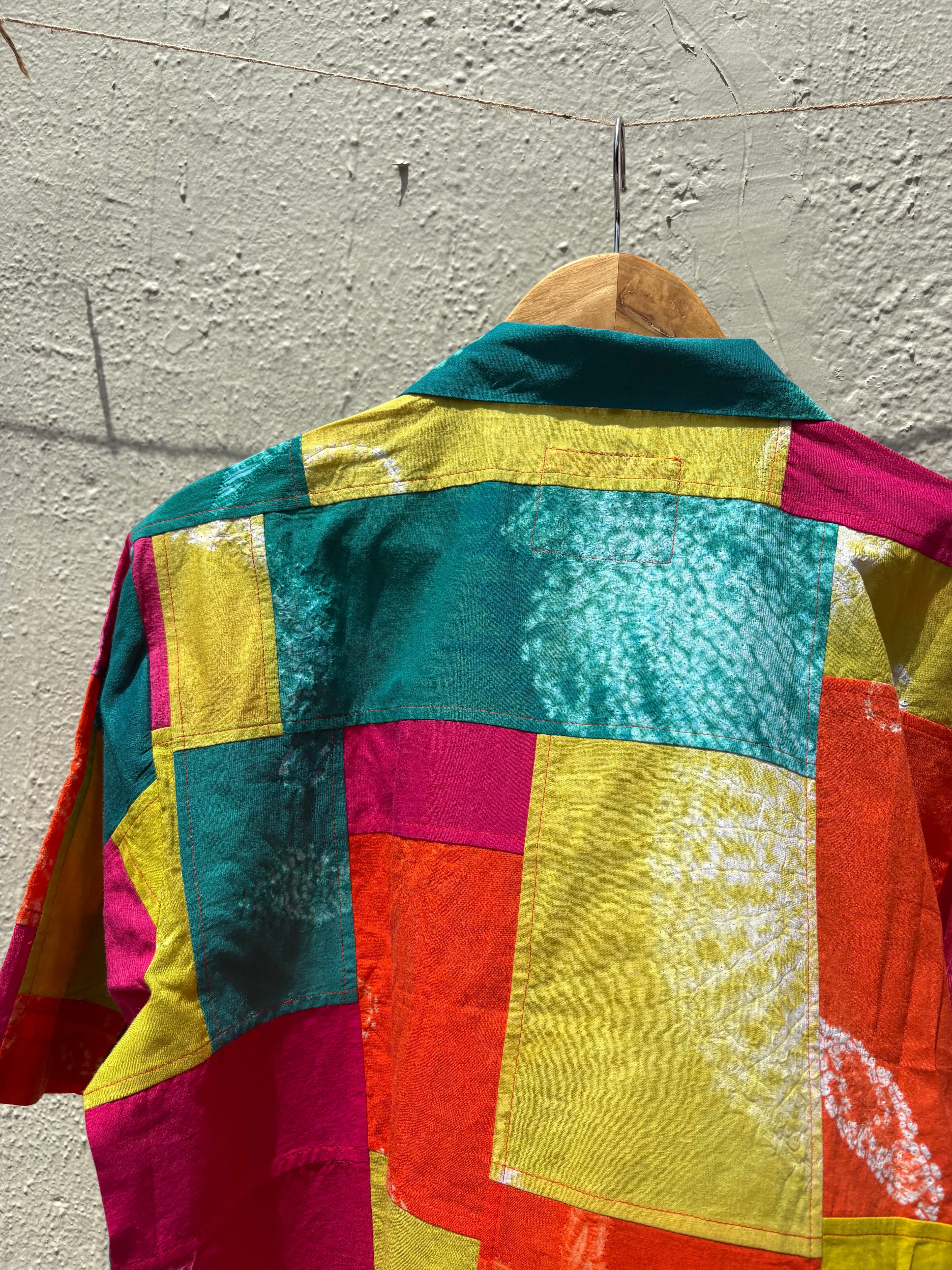 Camp Collar Scrap Shirt