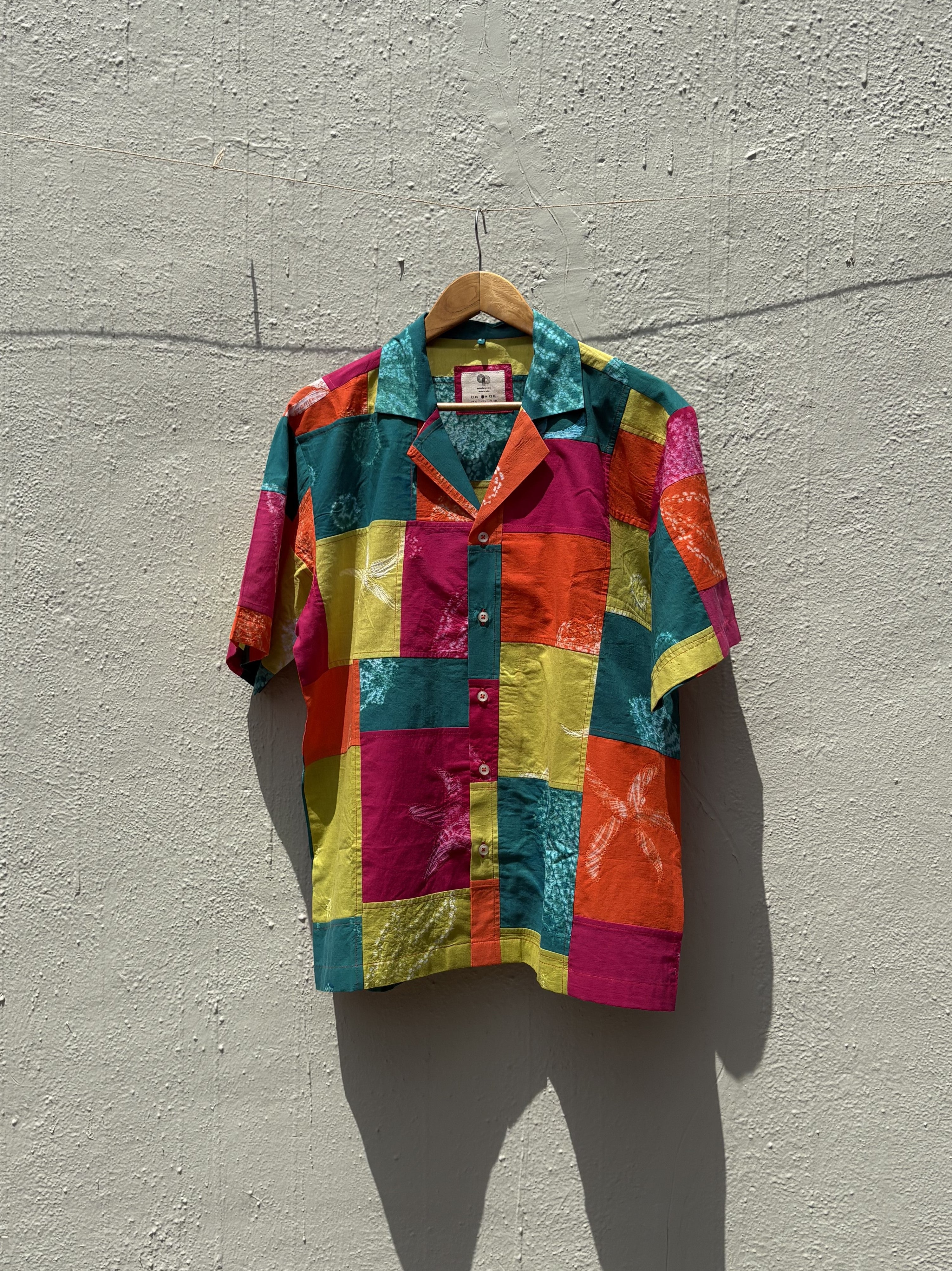 Camp Collar Scrap Shirt