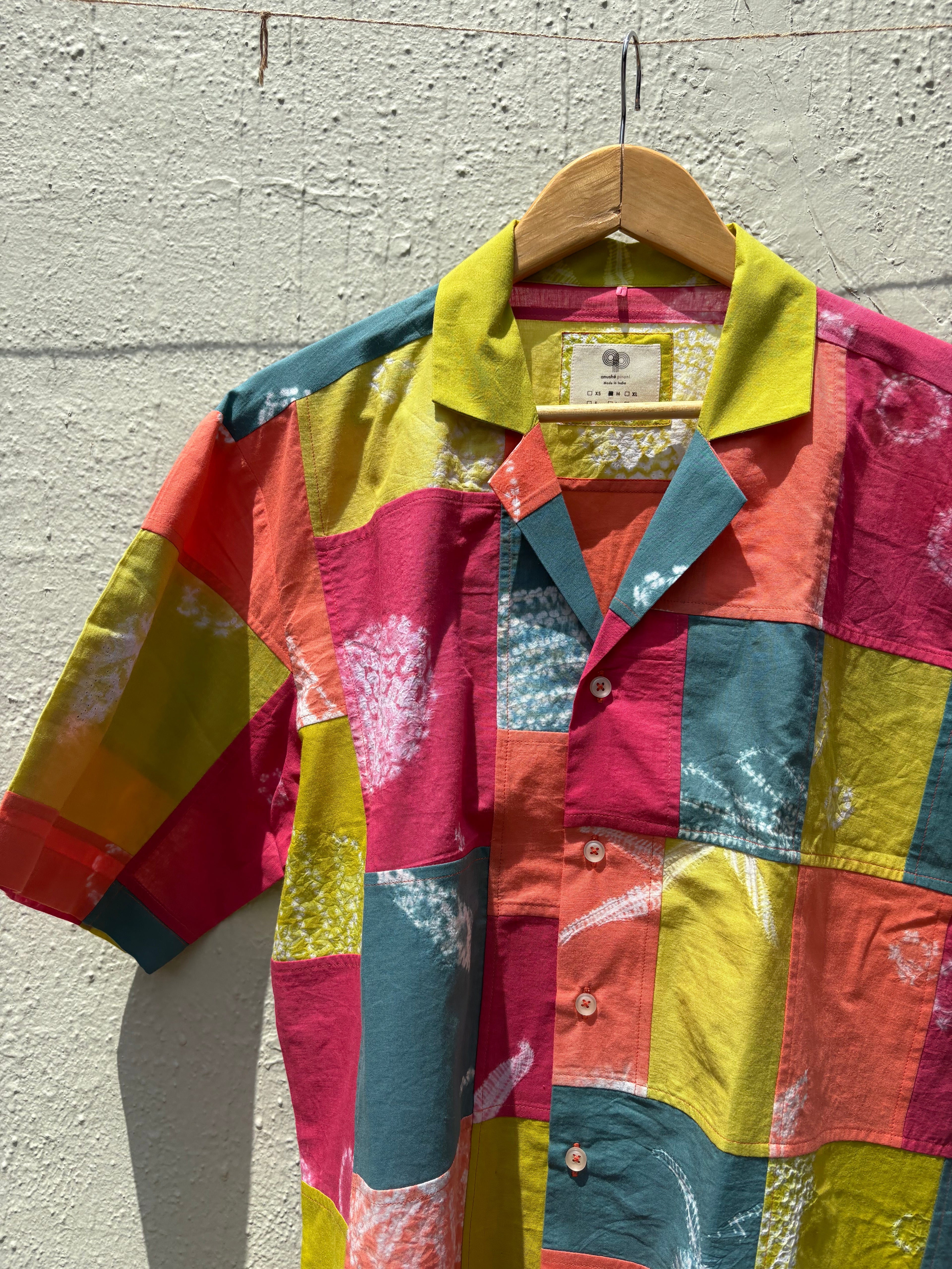 Camp Collar Scrap Shirt