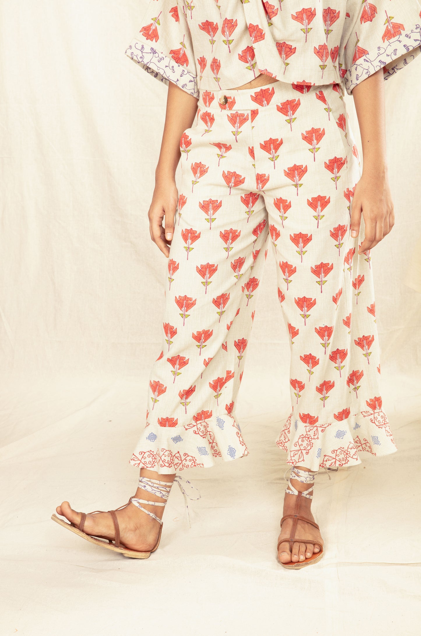 Culotte With Ruffles