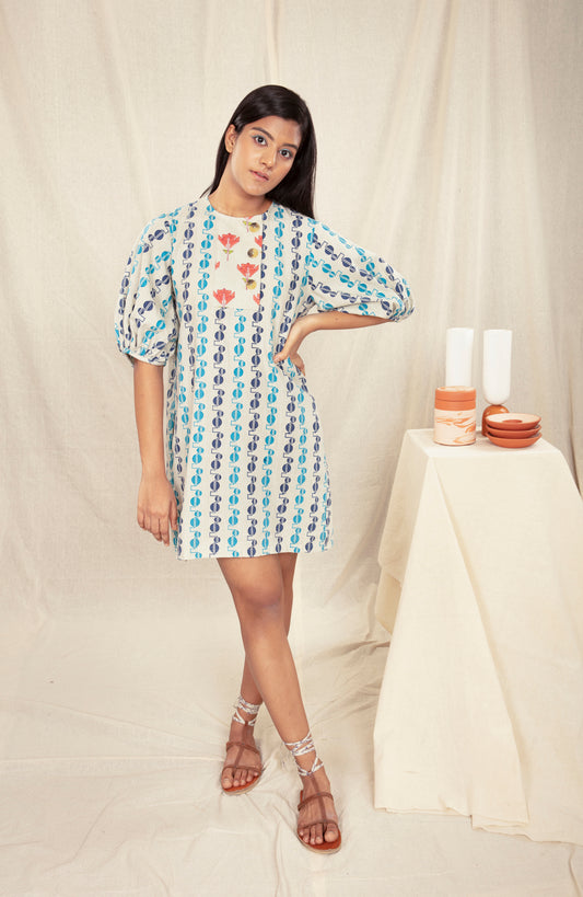 Poofy Sleeves Dress