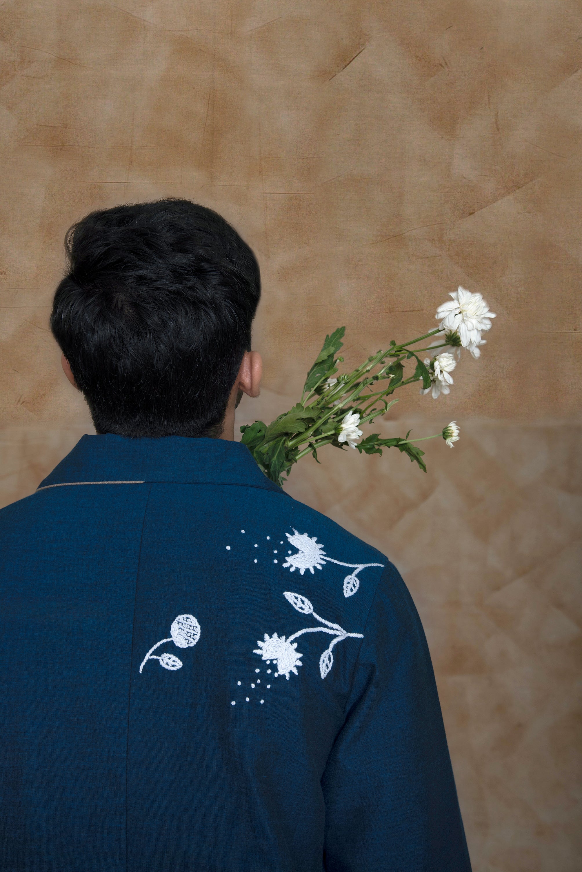 Jacket With Color Block Pockets