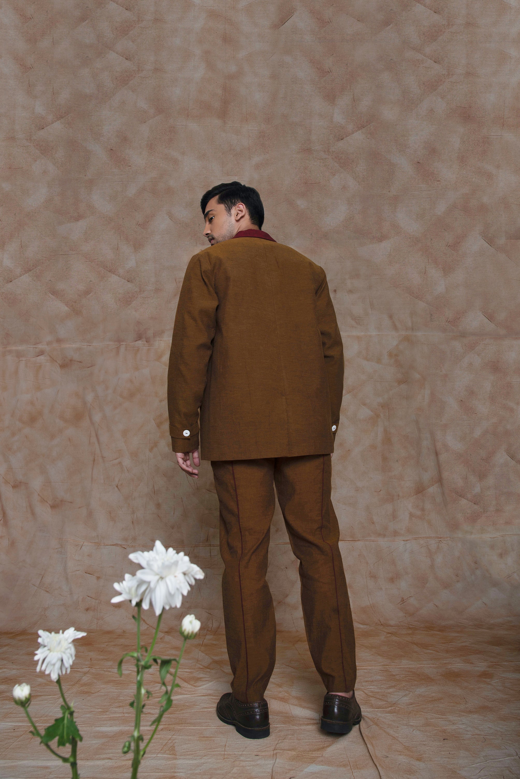 Jacket With Asymmetric Welt Pockets