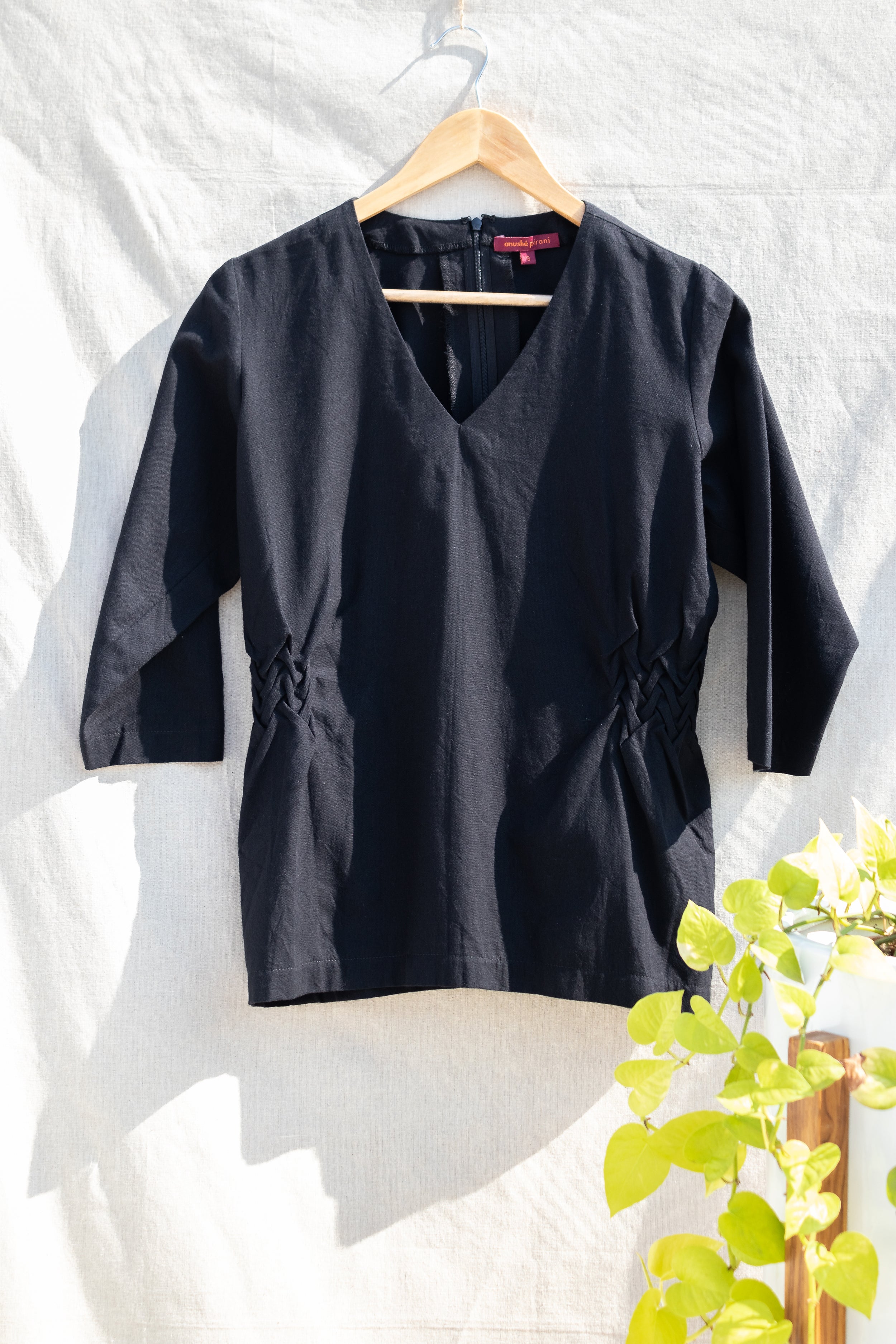 Top With Lattice Smocking