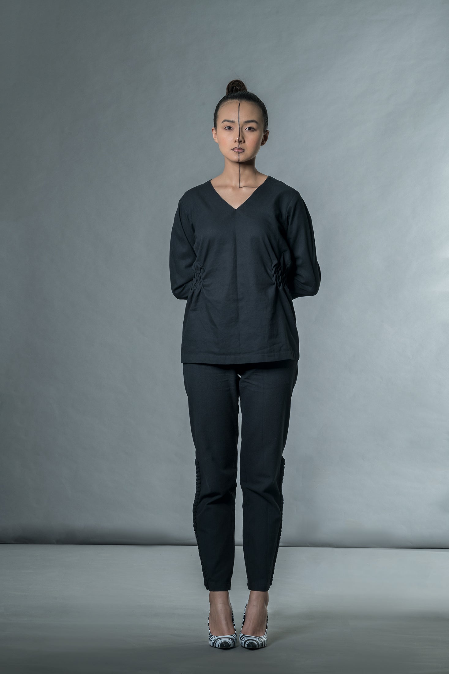 Top With Lattice Smocking