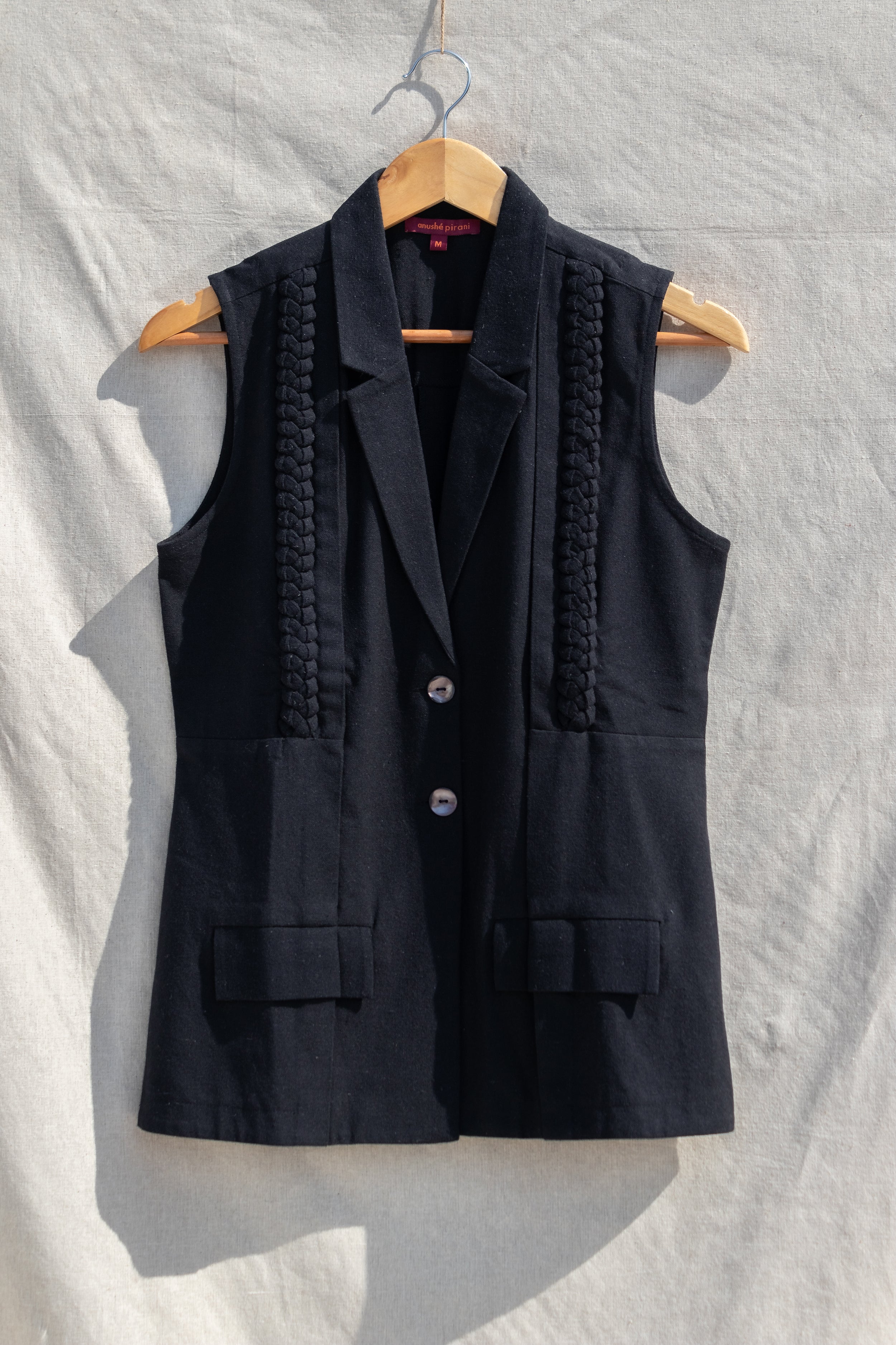 Vest With Braids