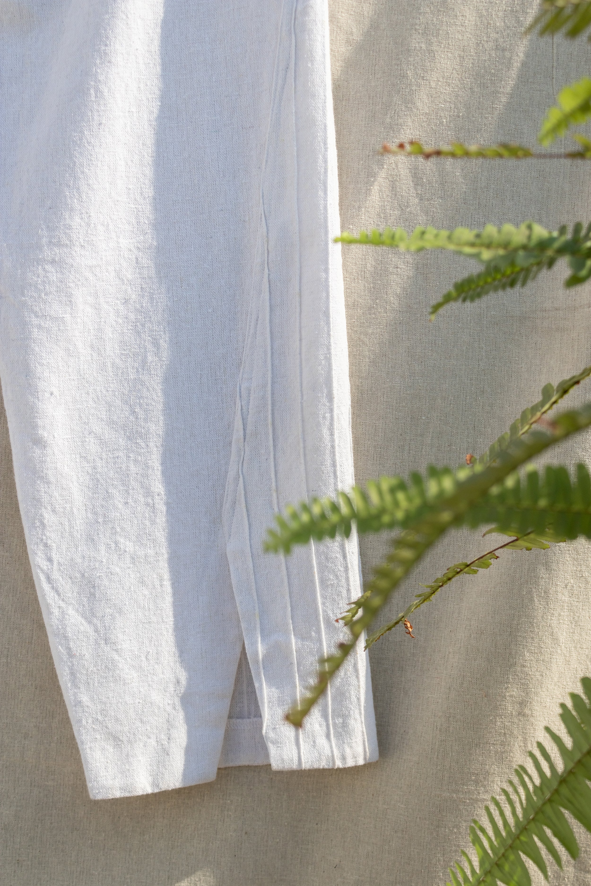 Pants With Pin Tucks