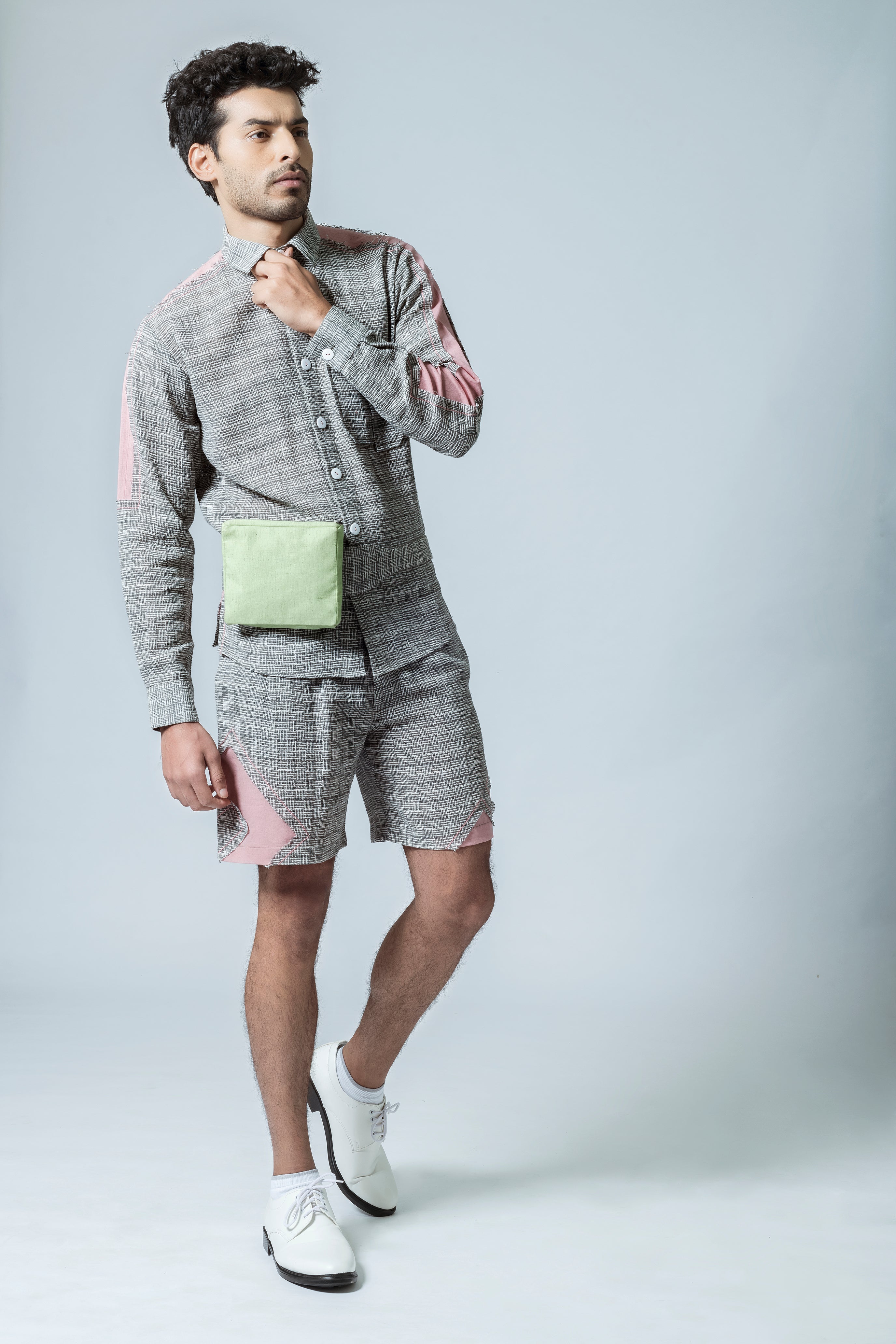 Asymmetric Pocket Shirt