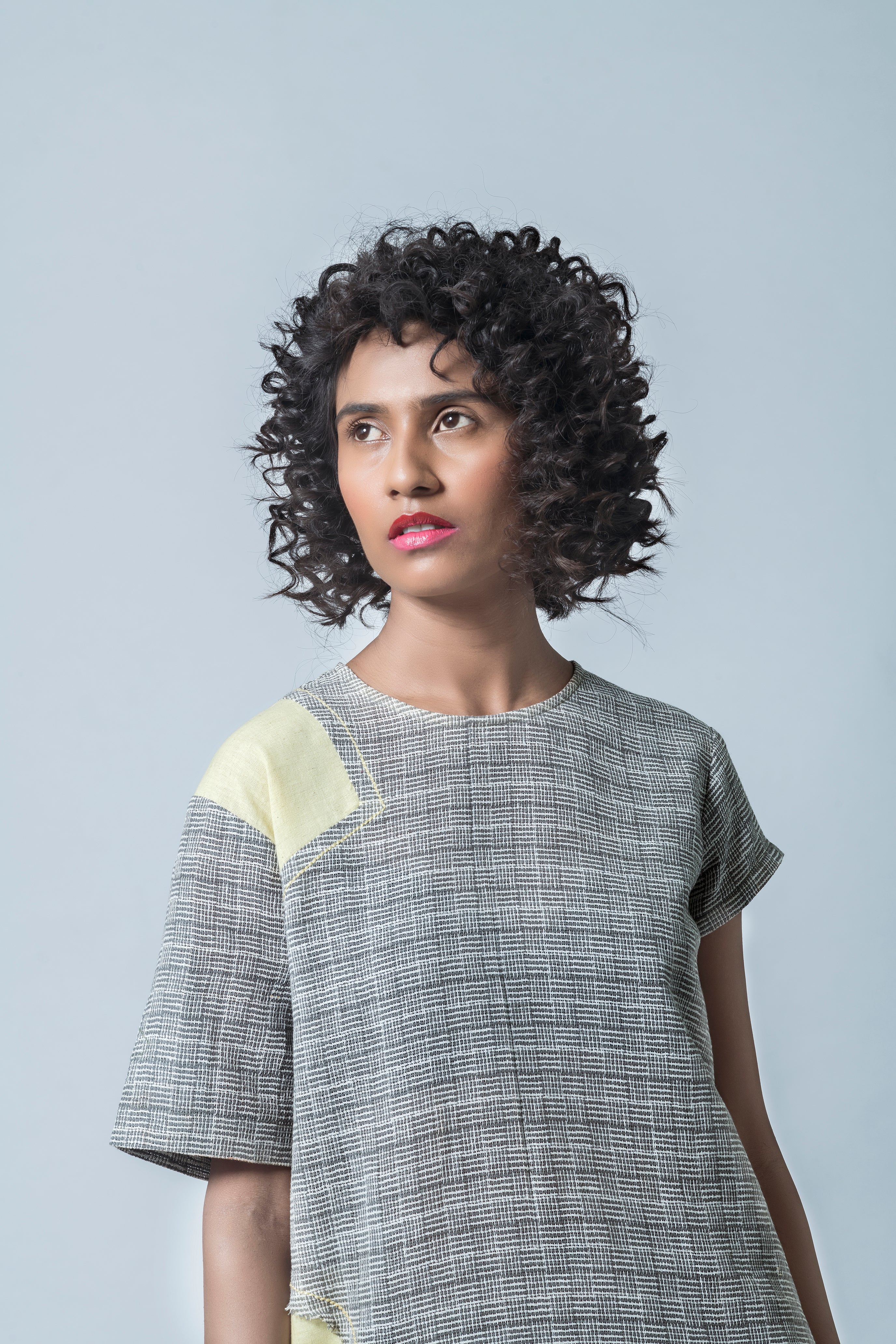 Asymmetric Sleeve Dress