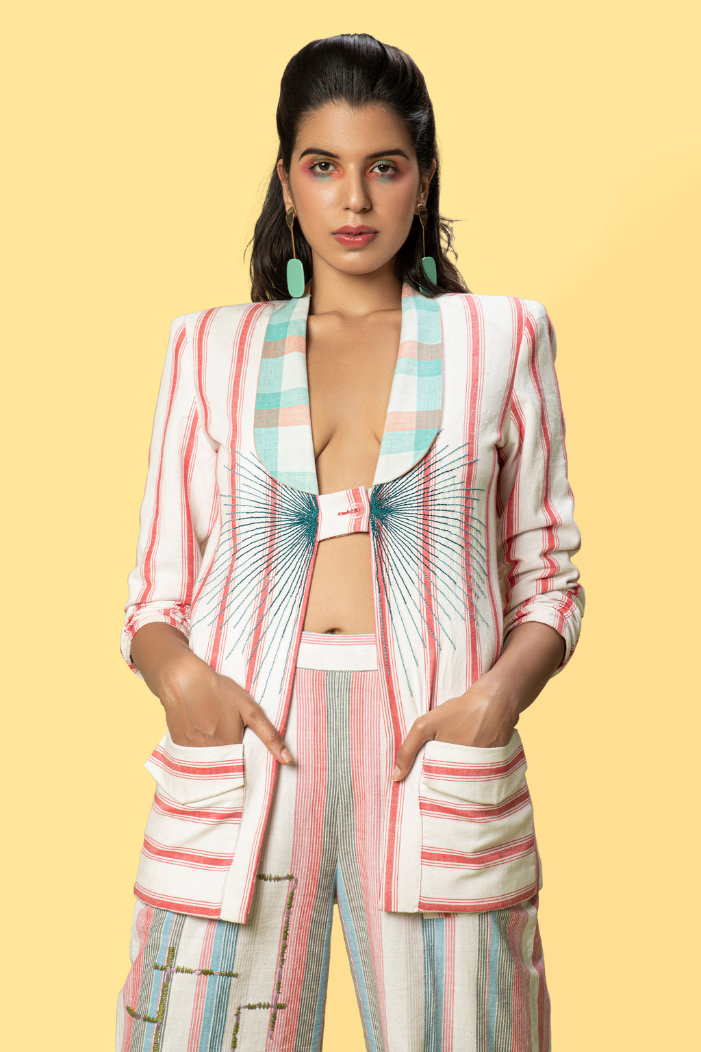 Single Button Jacket