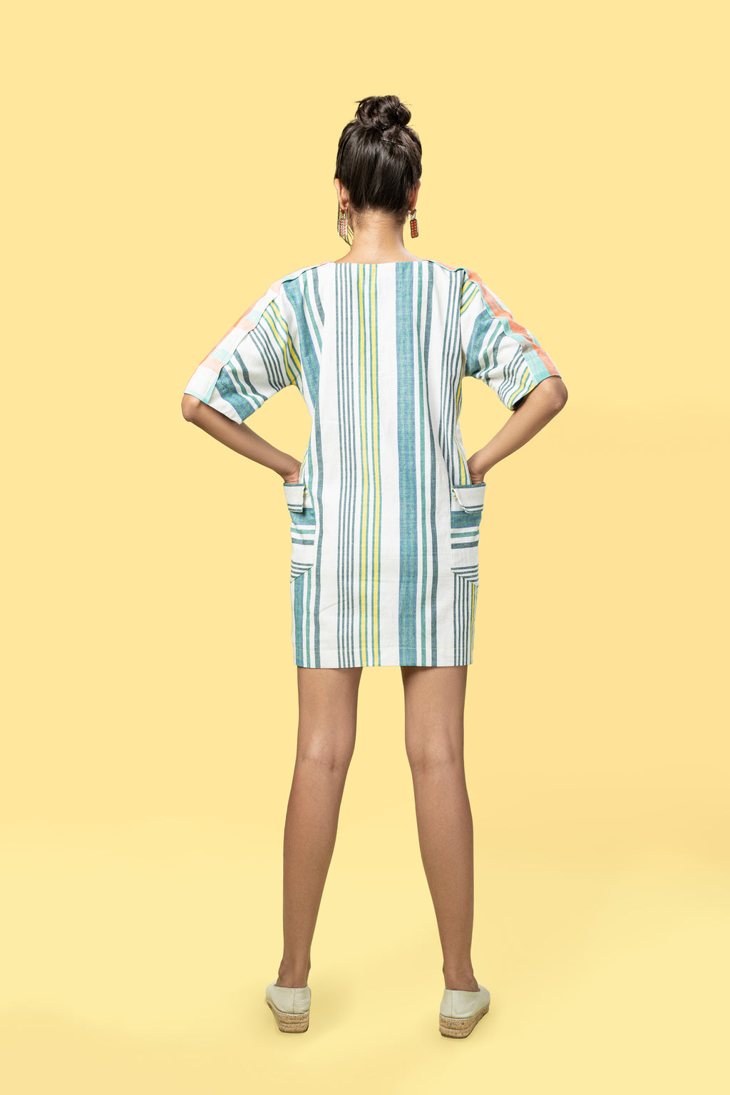 Side Pocket Shift Dress