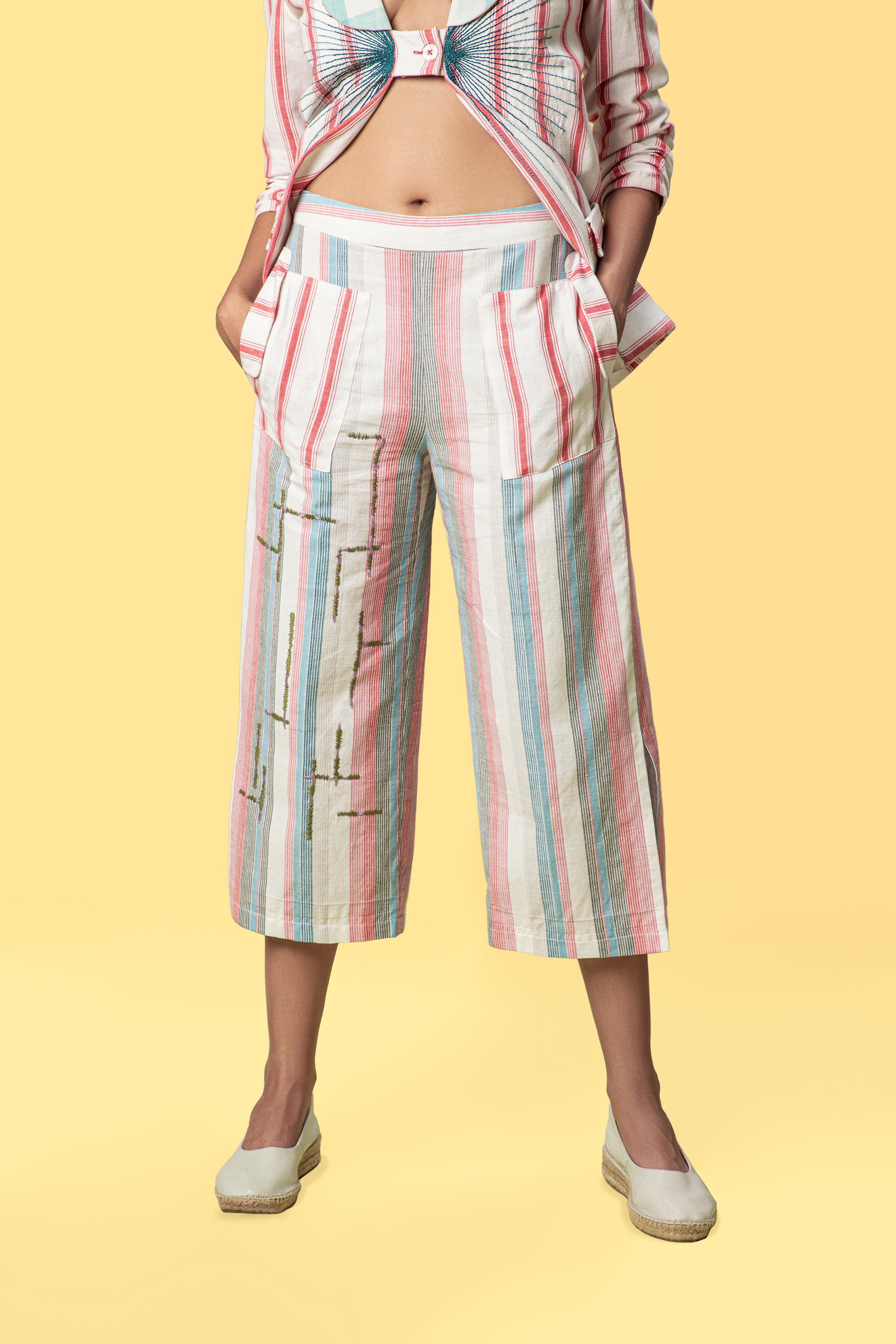 Side Slit Culottes
